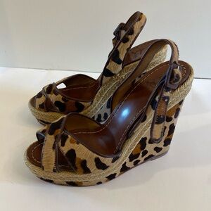 Christian Louboutin Wedge Heel Sandal